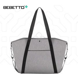 Сумка для коляски T2 SHINE серый