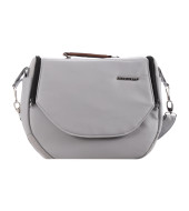 Сумка для коляски T6 02 *LUCA* срібло