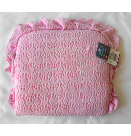 Подушка Ажурна EKO PO-03 рожева