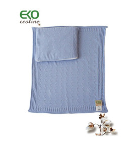 Комплект бавовняний EKO DW-03 DZ блакитний