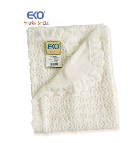 Плед PLE-01 "Ажурний" екрю