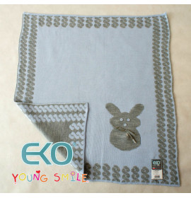 Плед PLE-04 "КРОЛИК" блакитний