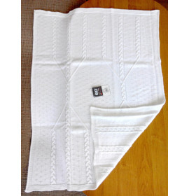 Плед  PLE-13 DS білий