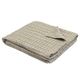 Плед PLE-25 великий бежевий