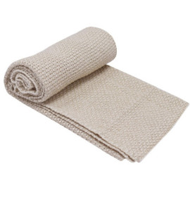 Плед PLE-26 РИС бежевий