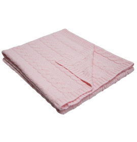 Плед PLE-27 КОСИ рожевий