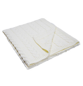 Плед PLE-27 КОСИ кремовий