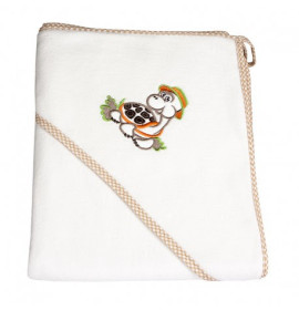 Полотенце Черепашка EKO OK-02 белое