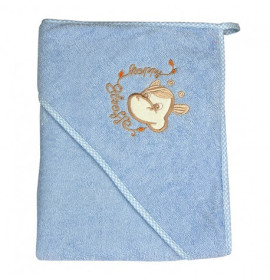 Полотенце Жирафик EKO OK-01 голубое
