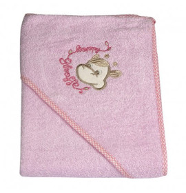 Полотенце Жирафик EKO OK-01 розовое